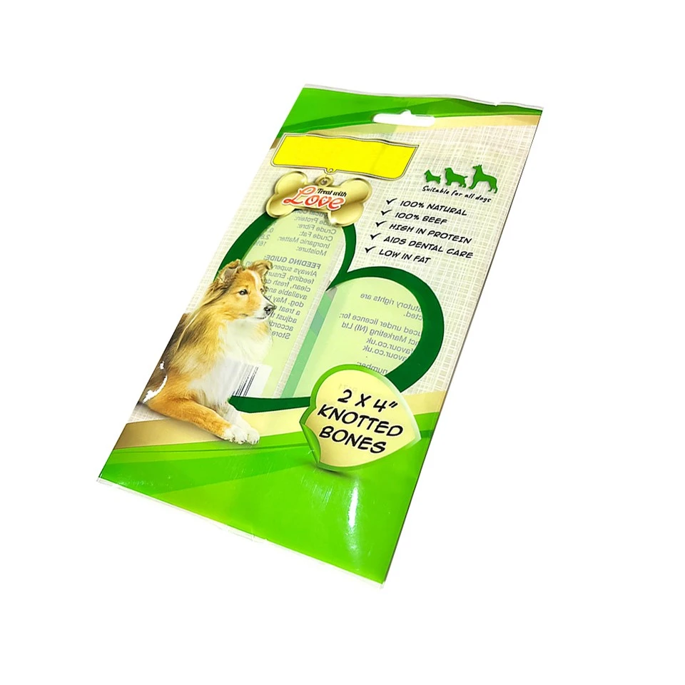 Back Seal Pouches for Pet Food