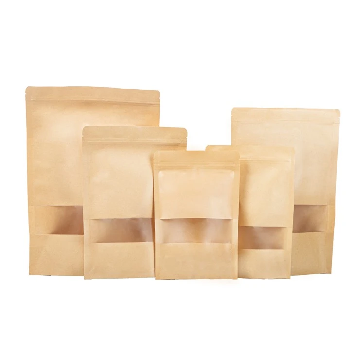 Kraft Stand Up Pouches