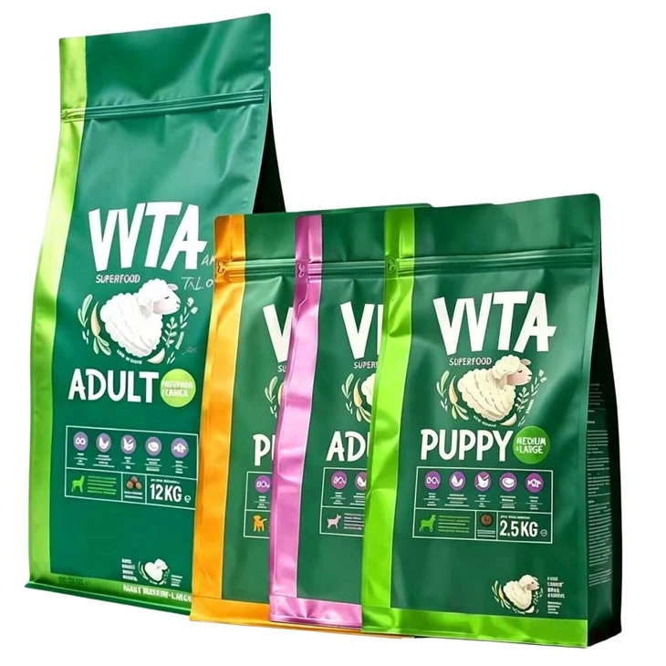 Pet Food Flat Bottom Pouches suppliers
