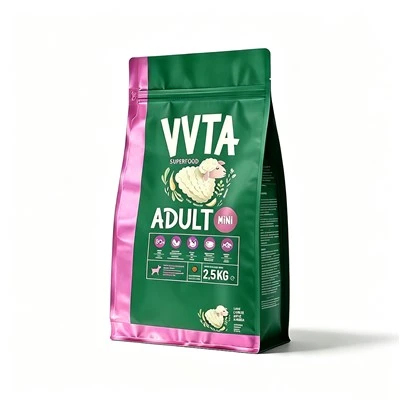 Pet Food Flat Bottom Pouches